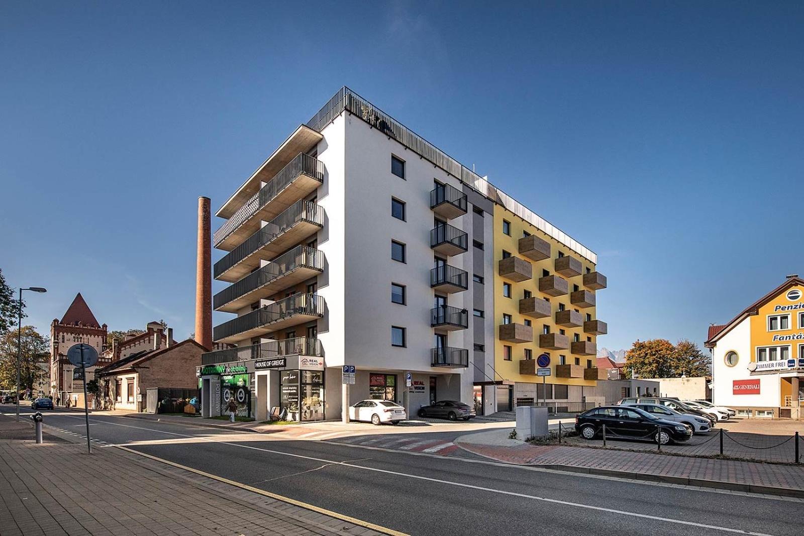 פופראד Apartments Centrum Hviezdoslav מראה חיצוני תמונה
